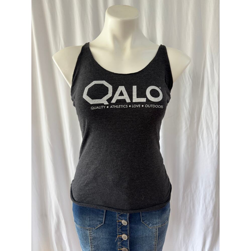 QALO Racerback Tank Top – Women’s Medium – 100% Cotton